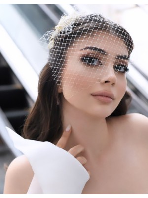 ANJA KISA FİLELİ TARAKLI SAÇ TOKASI