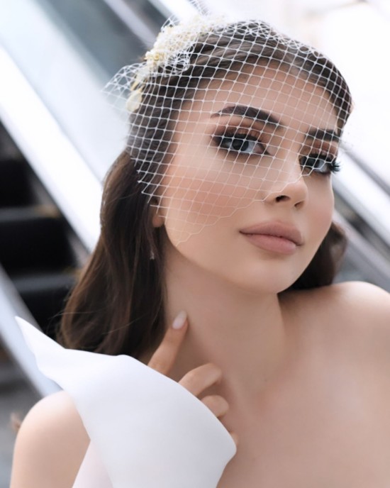 ANJA KISA FİLELİ TARAKLI SAÇ TOKASI